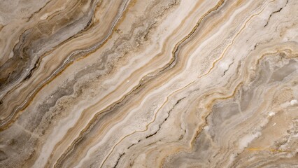 Elegant Beige and Brown Onyx Marble Texture Background
