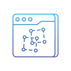 Ungroup Tool Vector icon