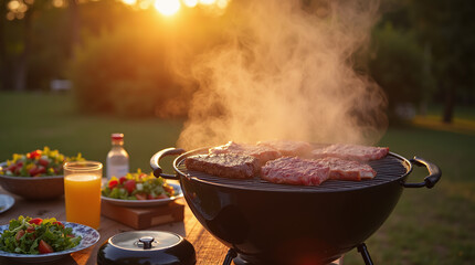 Backyard BBQ Evening with Friends