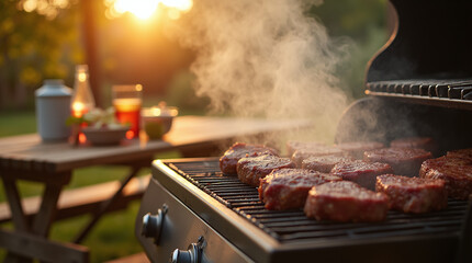Backyard BBQ Evening with Friends