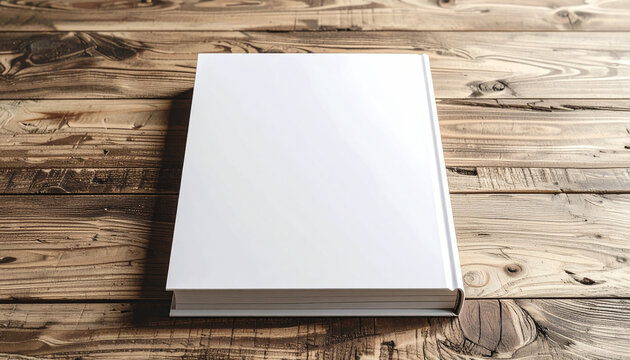 Softcover Journal Mockup with Custom Front Cover Photorealistic Studio Shot