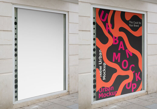 Empty poster space ready for outdoor advertising in Valencia.