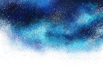 Obraz premium Starry night sky, abstract digital art