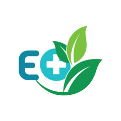 Wellness Leaf Logo for Natural Healthcare Branding