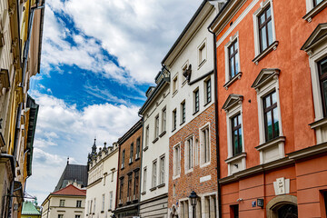 Fototapeta premium Cracovie Krakow the city streets and place in Poland