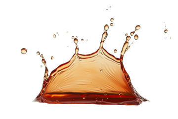 Splash of amber liquid (1)