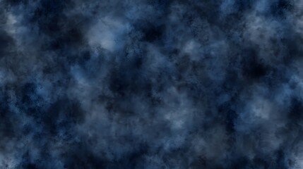 Abstract indigo digital design with mottled effect.