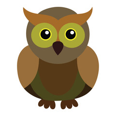 Owlet Icon silhouette design, Owlet Icon illustration, Owlet vector silhouette Clipart design,