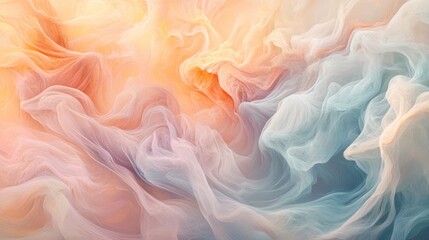 An ethereal cloud formation, soft and glowing in warm pastel hues --ar 16:9 --v 6.1 Job ID: 06209ece-b093-4de1-ba95-12d4c515a2ce