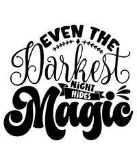 black magic svg design