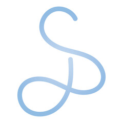  Line Shapes . Dynamic Squiggles, Swirls and Spiral Ribbons. vector illustration . EPS 10/AI