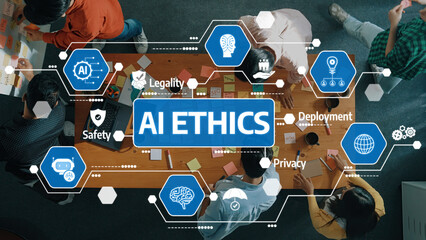 Dive into a collaborative discussion on AI ethics, focusing on key areas such as safety, privacy,...