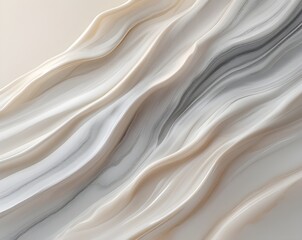 Fototapeta premium A Breathtakingly Realistic, Seamless, and Gradient-like Cream and Gray Blend Marble Texture Illustration – Delicate Soft Veins in 4K HD, Ultra-High-Resolution AI-Generated