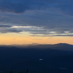 Breathtaking Vista of the NH Mountains