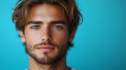 Fototapeta premium Close-up portrait of a man (3)