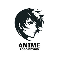 Anime Vector Logo Design