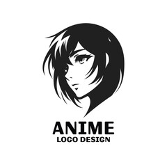 Anime Vector Logo Design