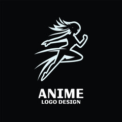 Anime Vector Logo Design