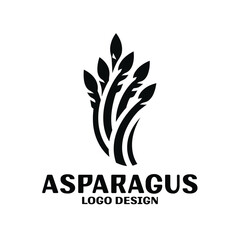 Asparagus Vector Logo Design