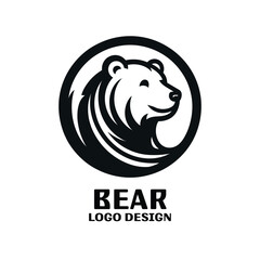 Bear Vector Logo Design © T-Vectors