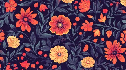 Floral pattern design (8)