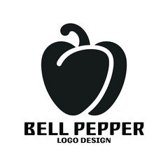 Bell Pepper Vector Logo Design
