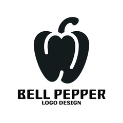 Bell Pepper Vector Logo Design
