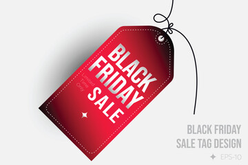 Black Friday Sale Tag for Exclusive Deals And Unique Luxury Modern Tag Design For Business	