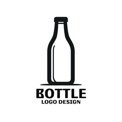 Bottle Vector Logo Design