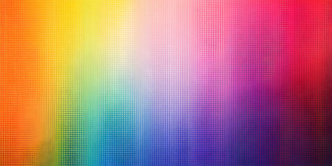 Vibrant Color Gradient with Dots and Lines for Background Design