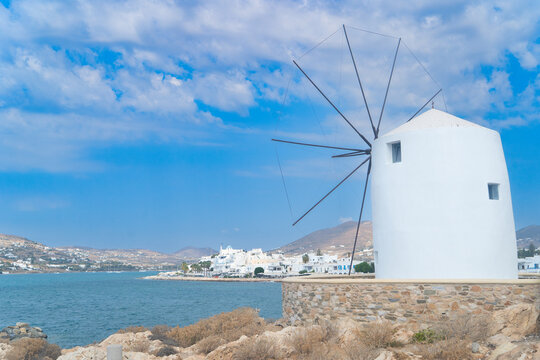 Windmill of Paros island