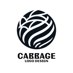 Cabbage Vector Logo Design