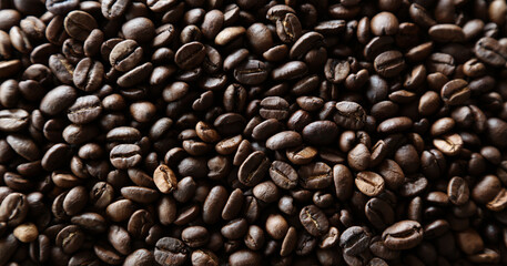 Roasted coffee beans
