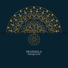 High-Quality Luxury Mandala Background for Designers