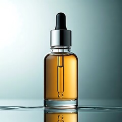 Naklejka premium bottle of syrem 