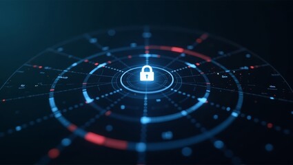 Security scan radar interface – ideal for admin panels, vulnerability checks and SaaS dashboards