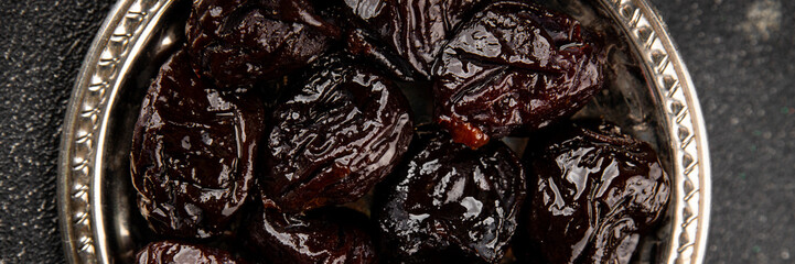 Pasta spaghetti raw durum wheat ingredient fresh dish on the table rustic food top view copy space food background