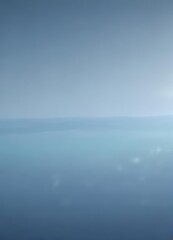 Fototapeta premium Gentle, hazy blue gradient evoking tranquility, wellness, blue, simple