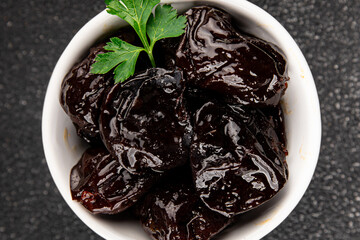 Pasta spaghetti raw durum wheat ingredient fresh dish on the table rustic food top view copy space food background