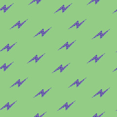 retro lightning pattern vector 90s style 
