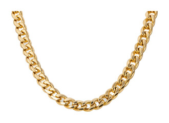 PNG Gold chain necklace close-up jewelry design and texture