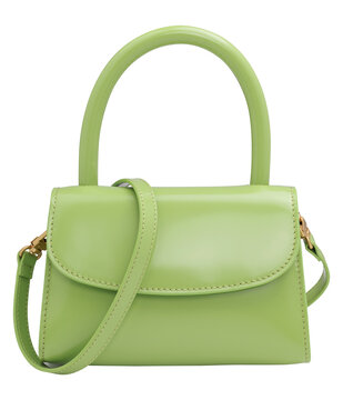 Image of a handbag for fashion on transparent background