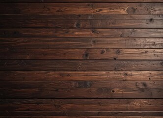 Naklejka premium Dark brown aged wood planks, rich color variation , natural, weathered wood