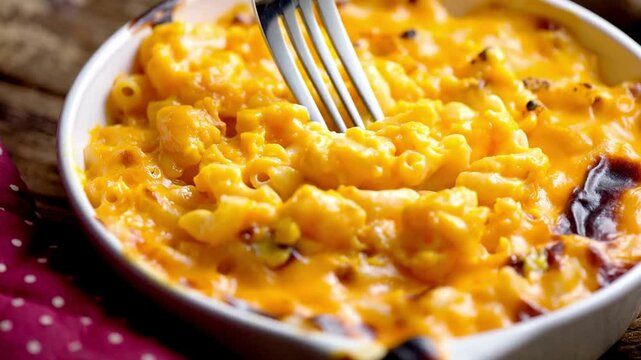 Creamy Baked Macaroni and Cheese Casserole Dish