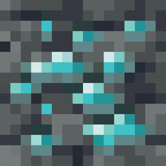 Pixel art diamond ore texture icon 