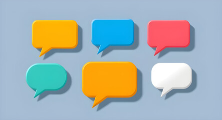 speech bubble vector set ,speech bubble illustration set ,peech, bubble, vector, set, illustration, talk, chat, message, comic, dialog, balloon, communication, 