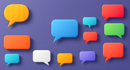 speech bubble vector set ,speech bubble illustration set ,peech, bubble, vector, set, illustration, talk, chat, message, comic, dialog, balloon, communication, 