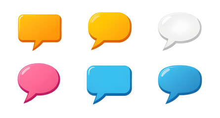 speech bubble vector set ,speech bubble illustration set ,peech, bubble, vector, set, illustration, talk, chat, message, comic, dialog, balloon, communication, 