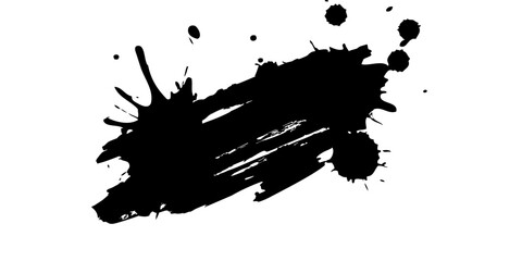 Brush strokes vector. Painted rectangles collection. Grunge long text boxes or textured backgrounds