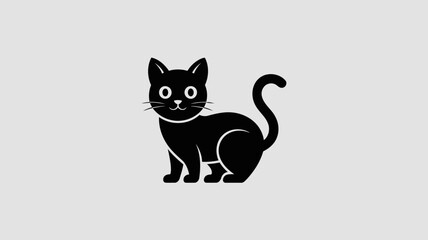 Obraz premium vector illustration of a cat